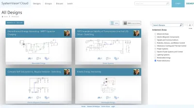SystemVision Cloud Website Screenshot